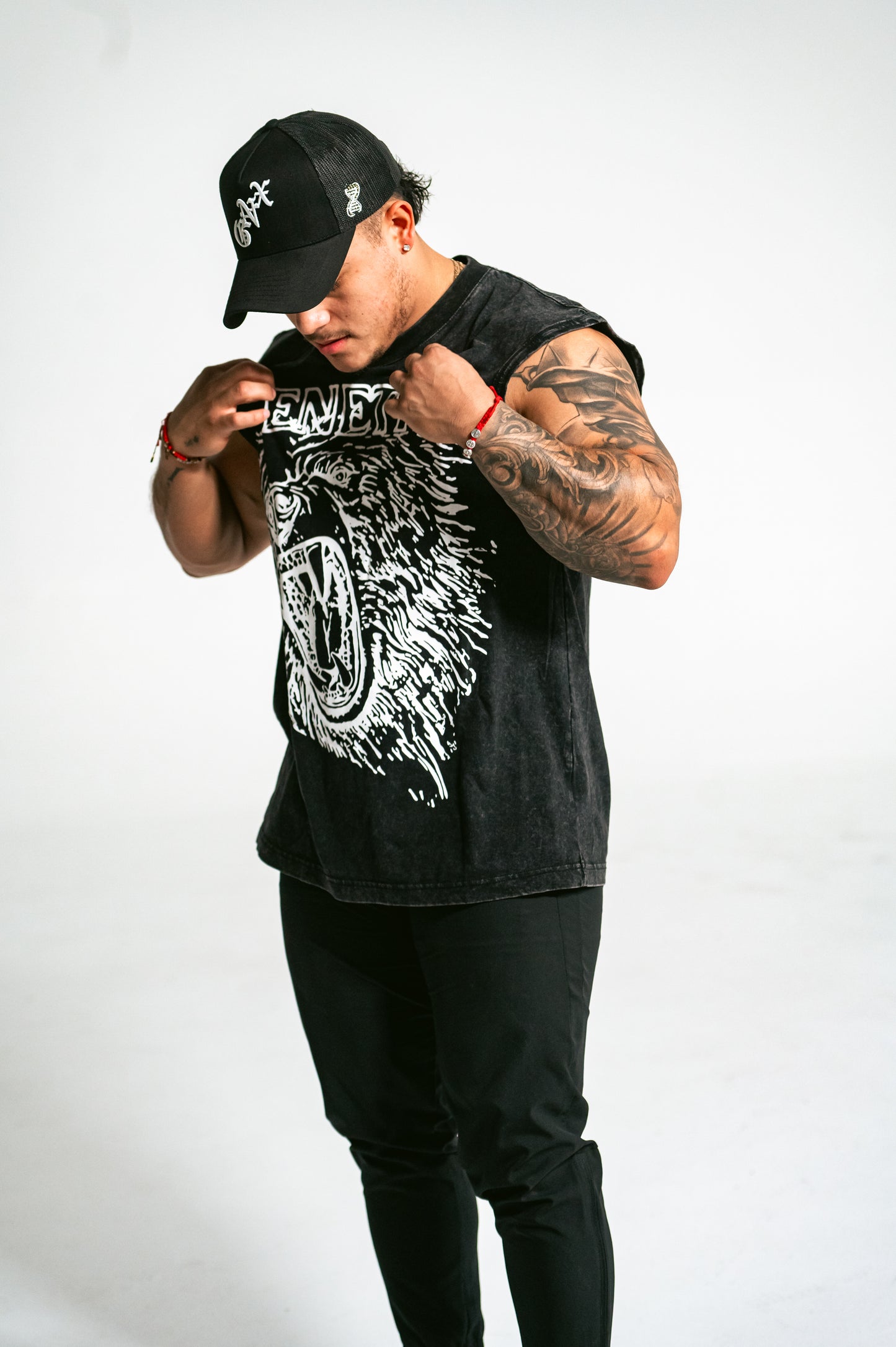 Bear Sleeveless Tee
