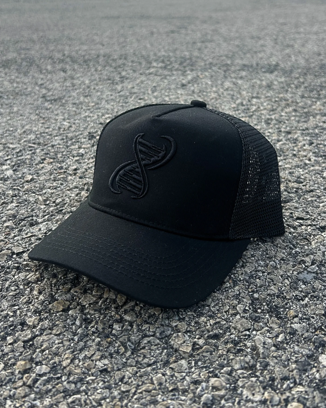 Black on Black Trucker