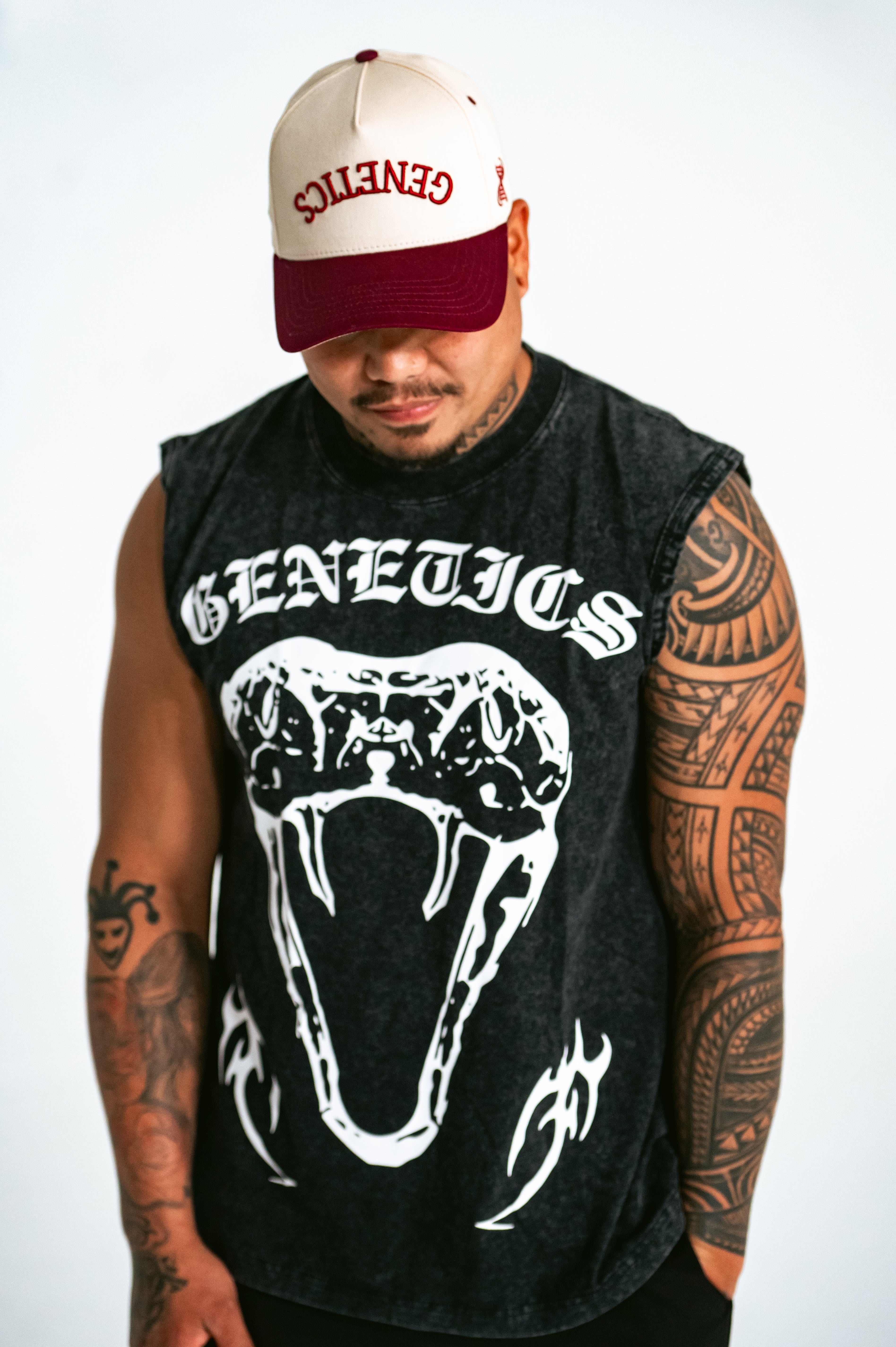 Snake Sleeveless Tee