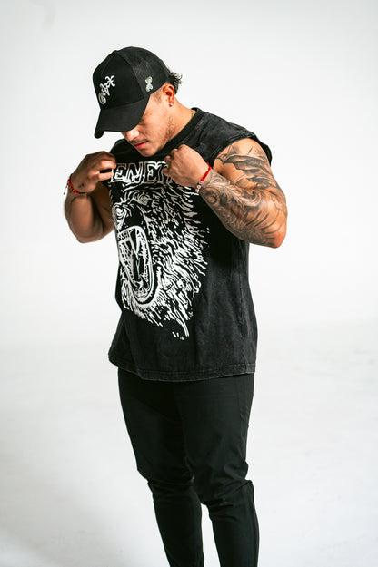 Bear Sleeveless Tee