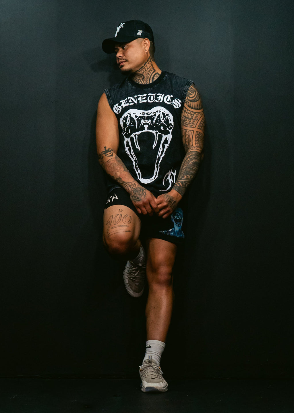 Snake Sleeveless Tee