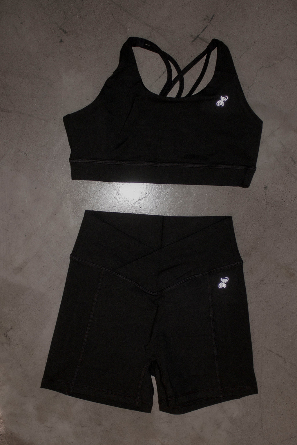 2pcs Black Workout Set